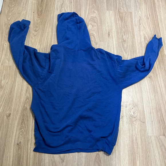 VINTAGE NEW YORK GIANTS HOODIE -blue-L - Picture 3 of 5